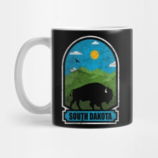 Bison Roam Nature Adventure South Dakota Wildlife Mug